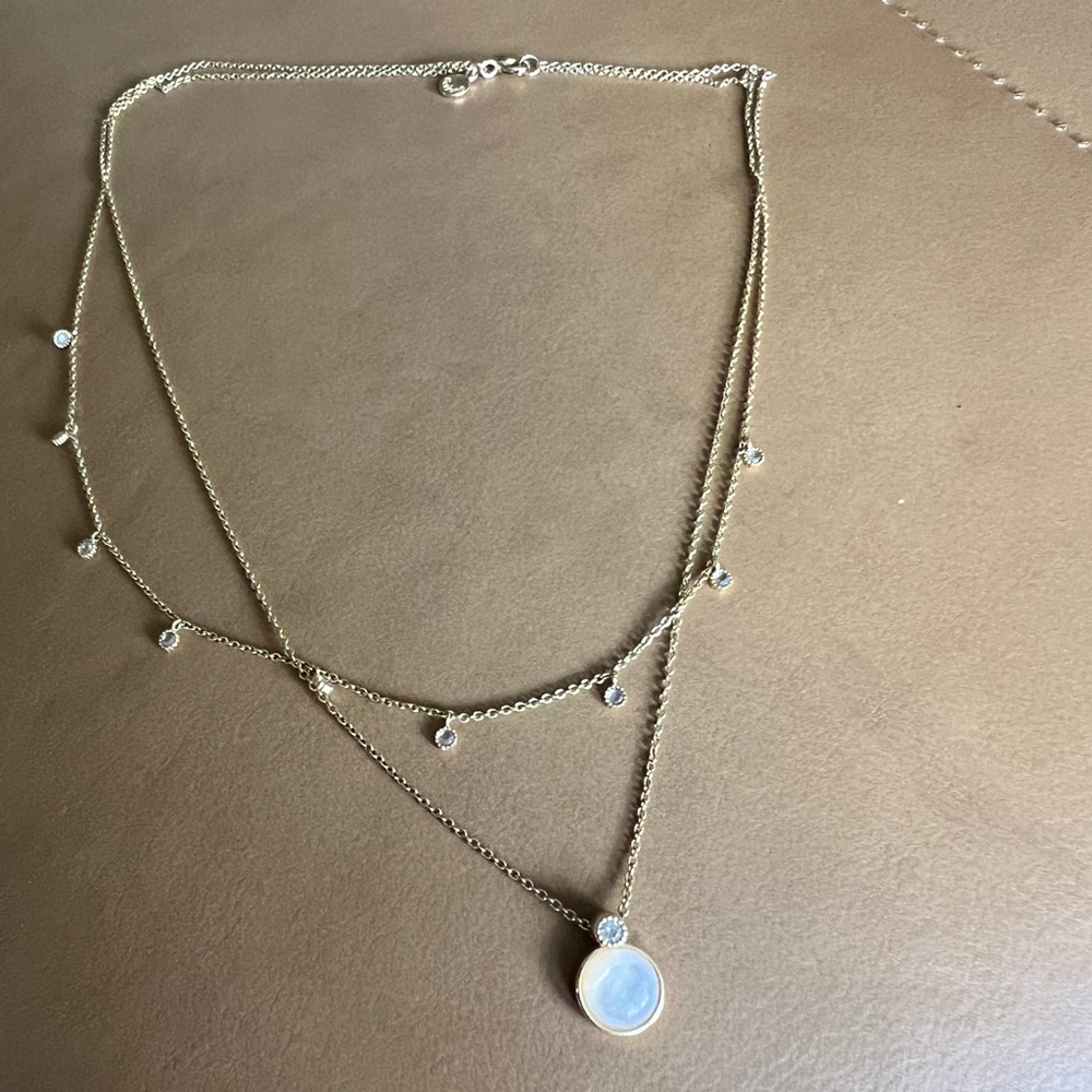 Gorjana layered gold chain - 17” chain - great condition